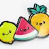 Stickers découpe à la forme - fruits