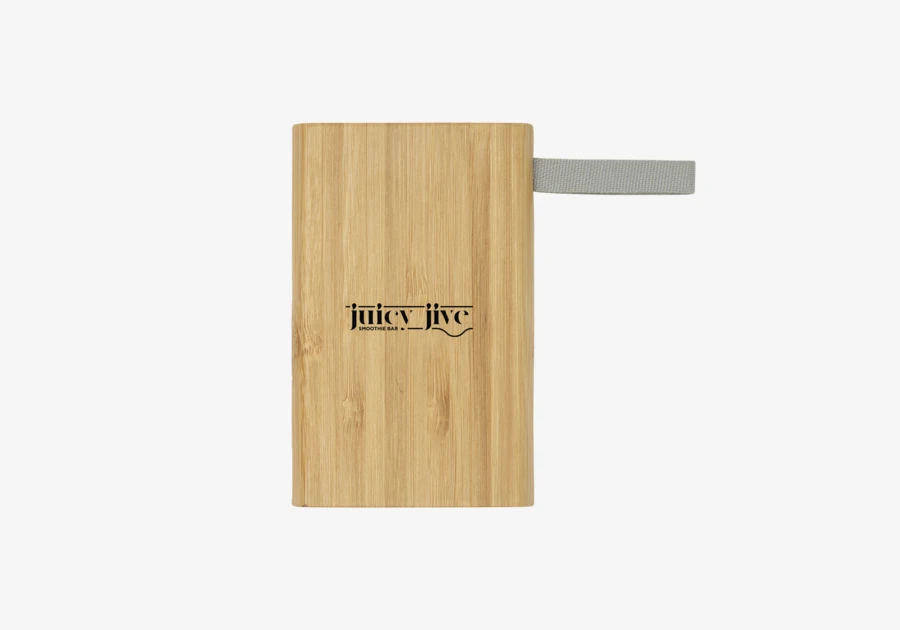 Batterie externe 5000 mAh en bambou Tulda