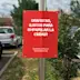 Banderola rígida cubre postes personalizada