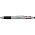 Stylo softy multi-encres avec stylet Quattro argent