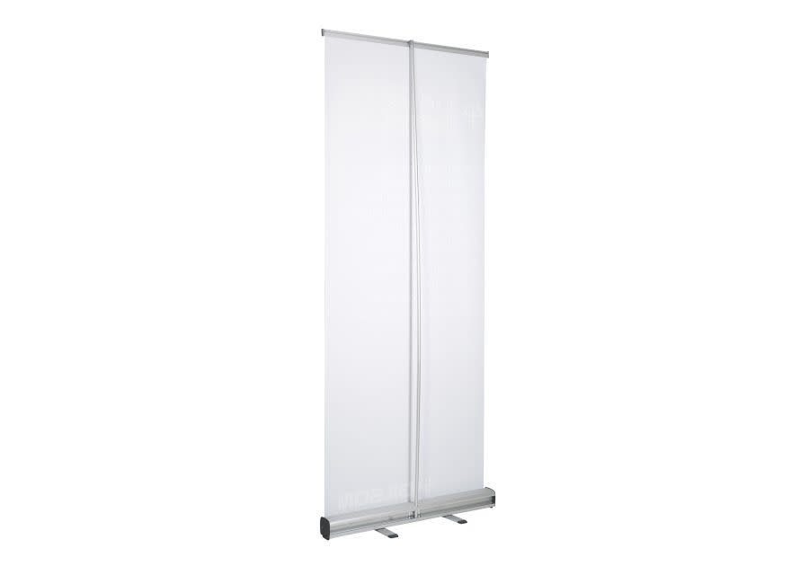 Roll-up estándard en la espalda