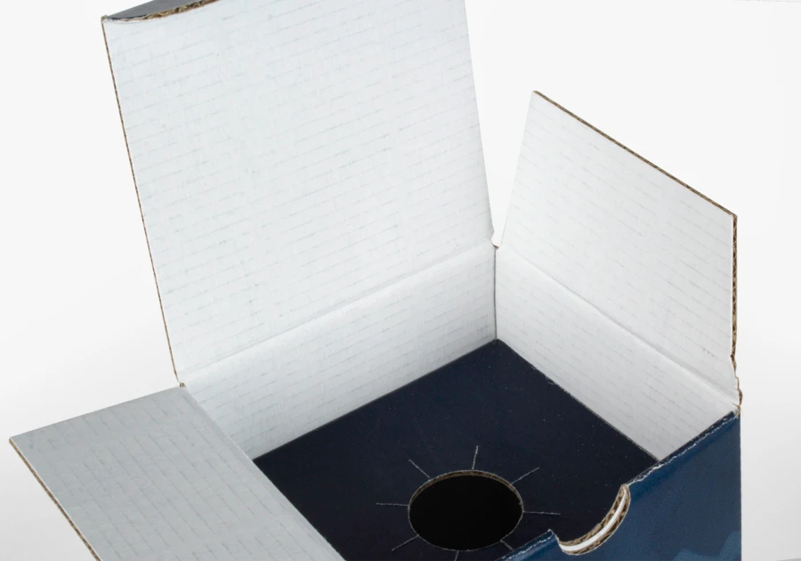 Caja para botellas - interior