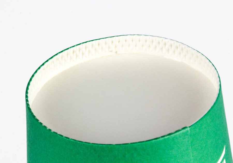 Gobelets en carton Dessous simple paroi