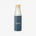 Bouteille isotherme avec bouchon bambou Hulan 54 cl bleu-glacier