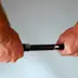 Drapeau fibre de verre tubes emboitables et relies par un elastique