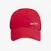 Casquette-6-panneaux-recycle?e-Mica-rouge
