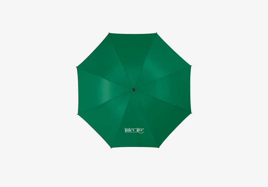 Parapluie de golf avec poignée Yfke EVA 30" vert
