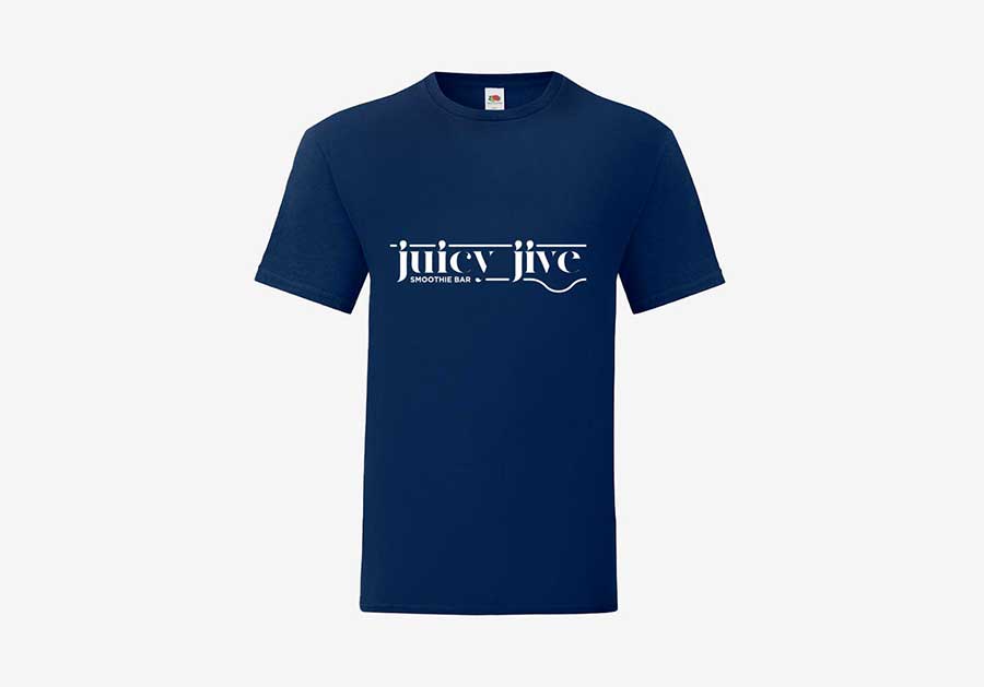 T-shirt Iconic de Fruit of the Loom® marine