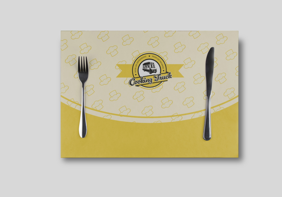 Mantel individual de papel