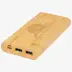 Batterie externe 10.000 mAh bambou Tulda