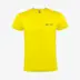 T-shirt unisexe manches courtes Atomic jaune