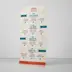 Menu rigide simple - 21 x 42 cm