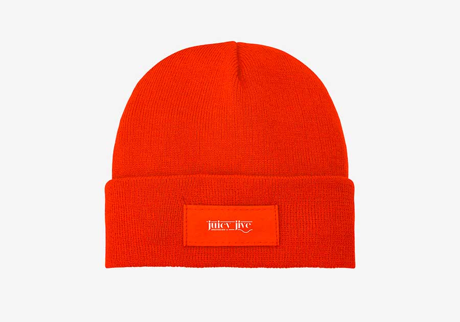 Bonnet-avec-étiquette-Boreas-orange
