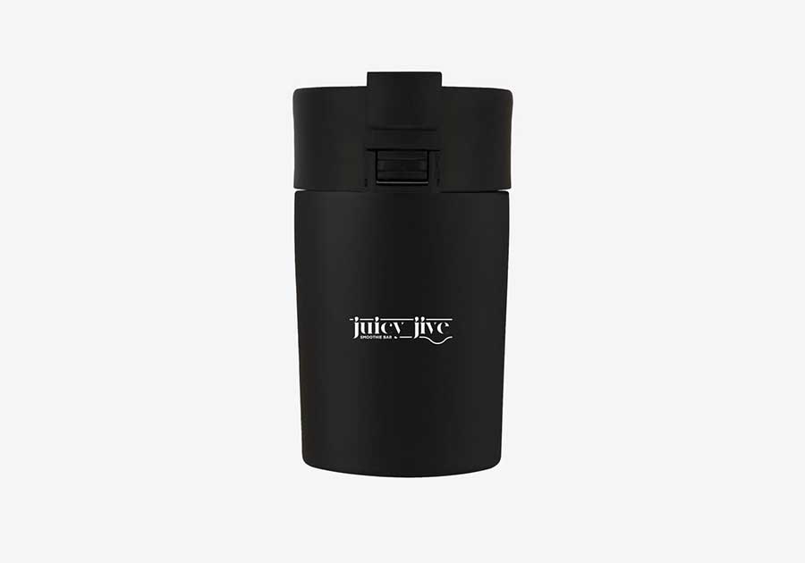 Gobelet isotherme effet cuivre Jetta 18 cl noir