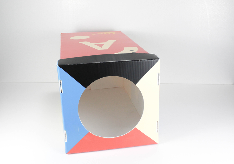 Papelera de reciclaje - Vista interior