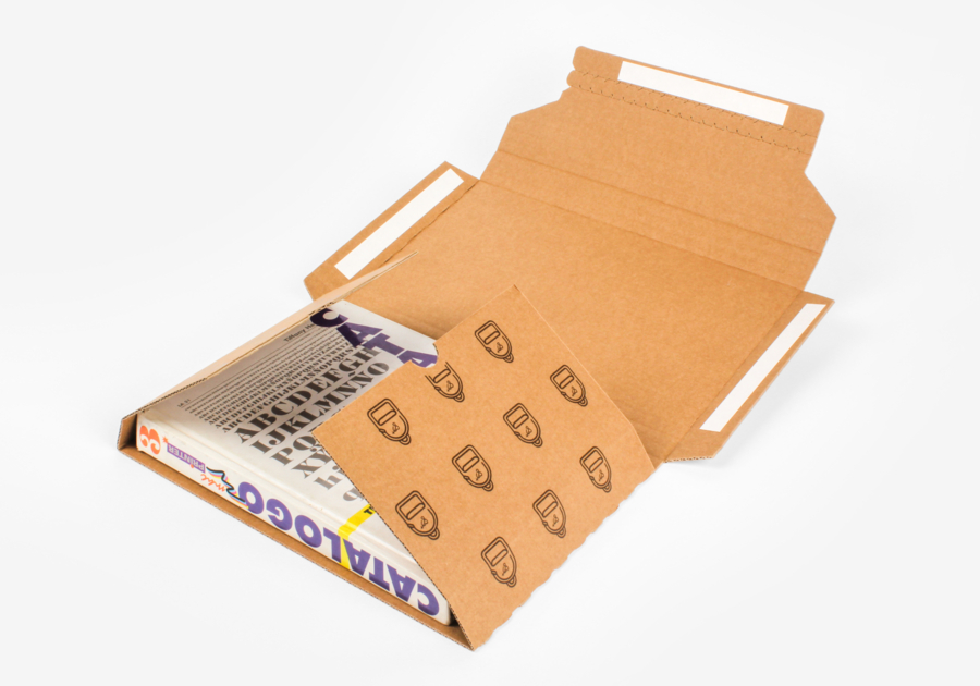 Caja de envío para libro impresión exterior