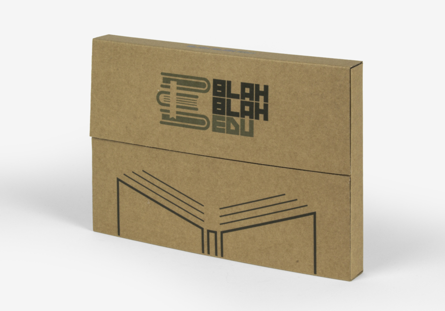Caja de envío plana