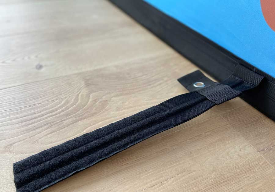 Caballete outbean - Detalle correa
