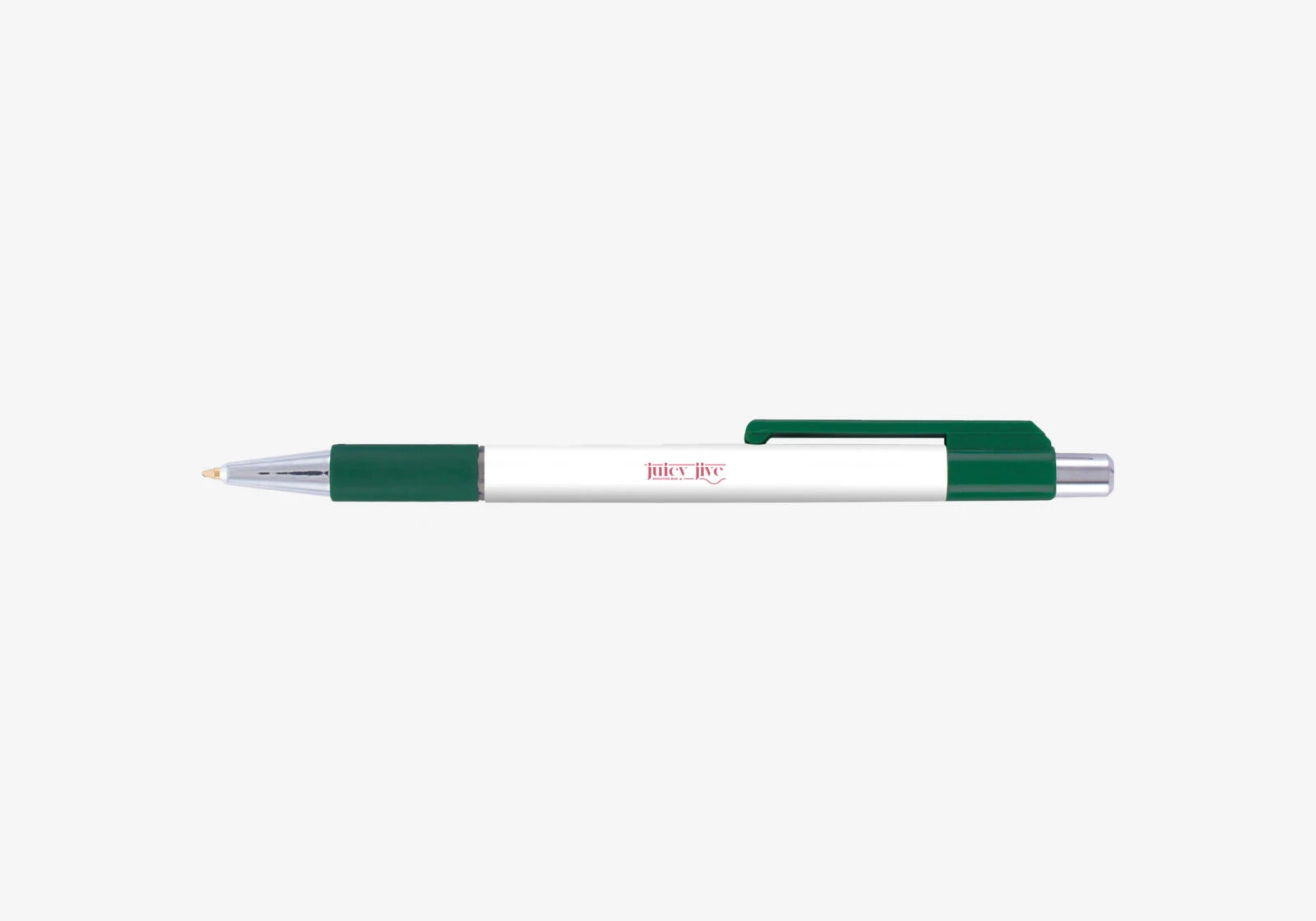 Stylo chromé Fred vert