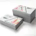 Carton d'invitation papier création triplex