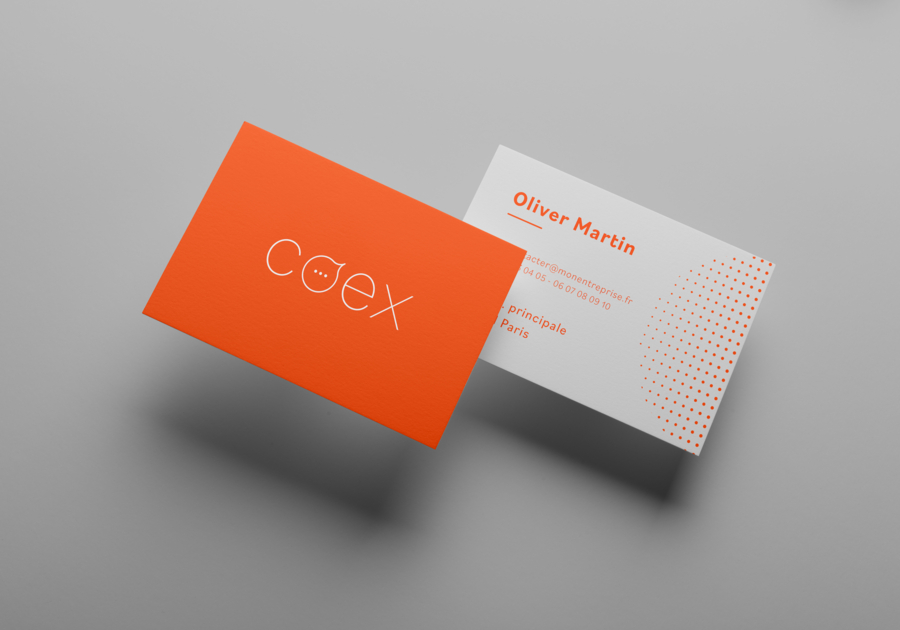 Tarjeta de visita coex