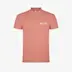 Polo-homme-manches-courtes-Star-orange-argile