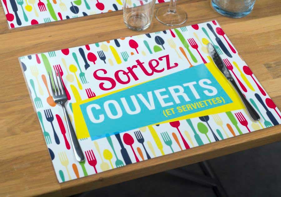 Set de table encapsulé