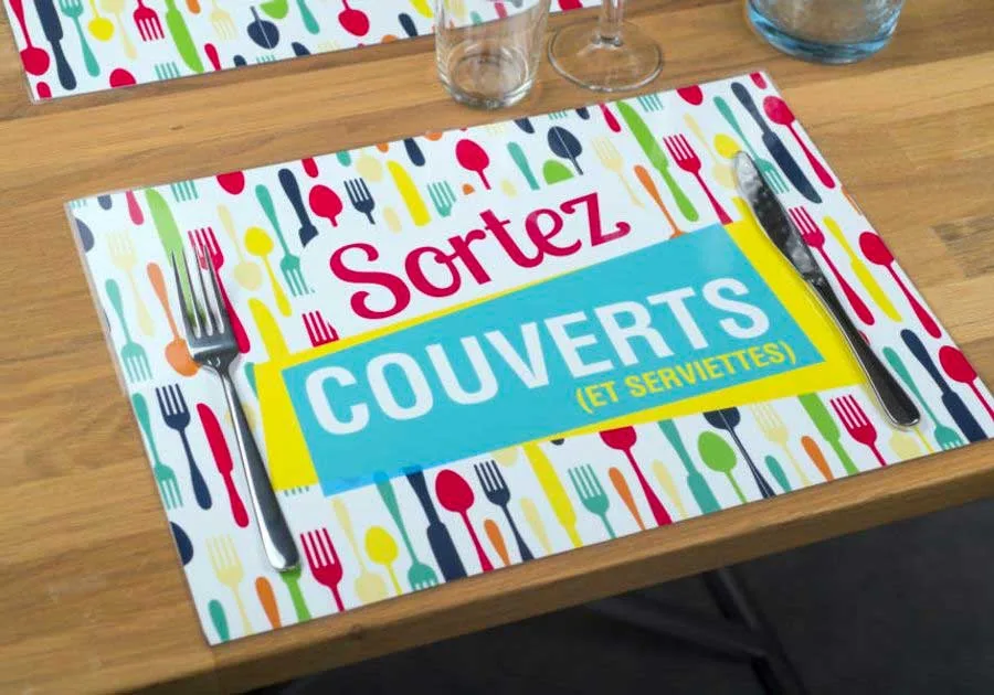 Set de table encapsulé