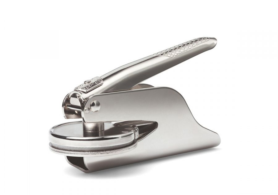 Sello de relieve natural redondo 51 mm