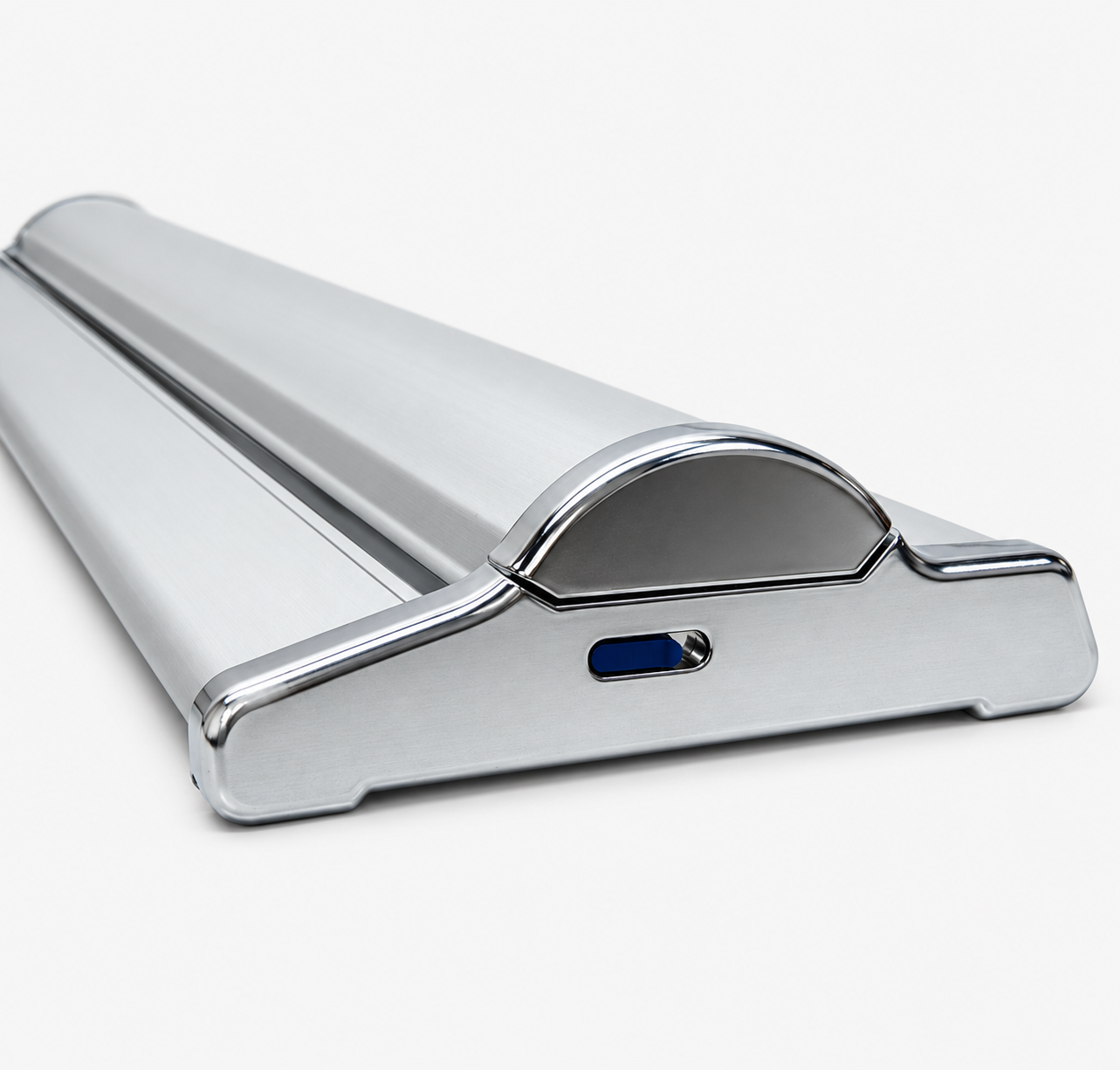 Roll-up de alta gama 85 x 233 con base autoportante
