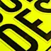 Affiche fluo jaune solde