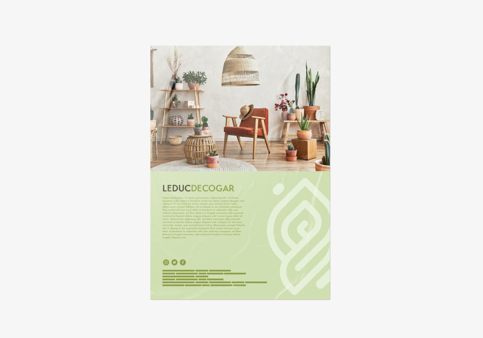 Póster de papel offset