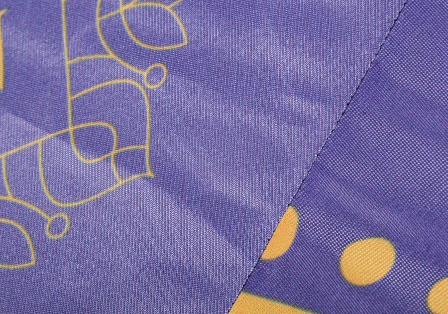 Arco bandera - Tejido de poliéster calado de 110 g/m²