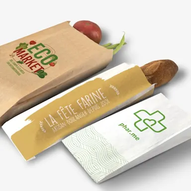 Menu sachet kraft