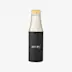 Bouteille isotherme avec bouchon bambou Hulan 54 cl noir