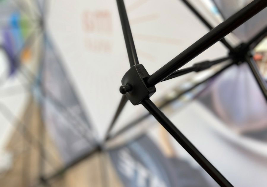 Detalles de la estructura del soporte transversal multilateral