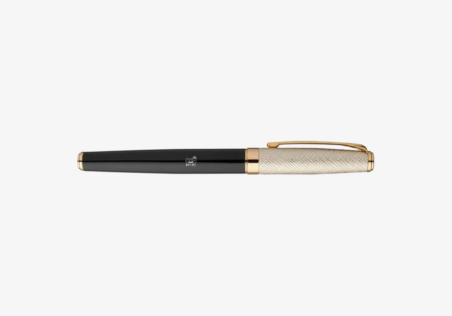 Stylo roller Doré