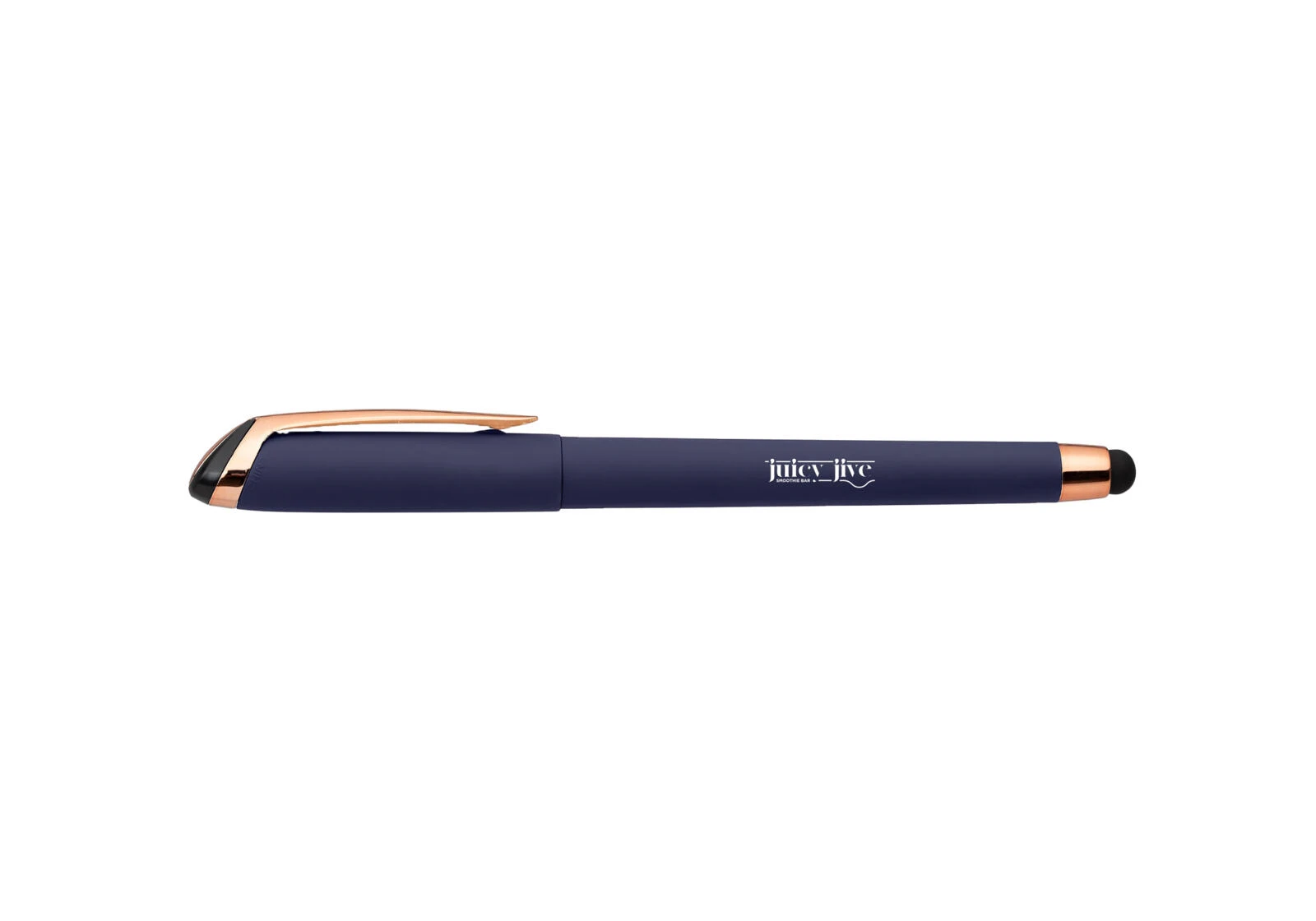 Stylo softy à gel rose or avec stylet Impala Marine