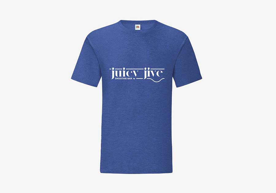 T-shirt Iconic de Fruit of the Loom® bleu royal bruyère 2