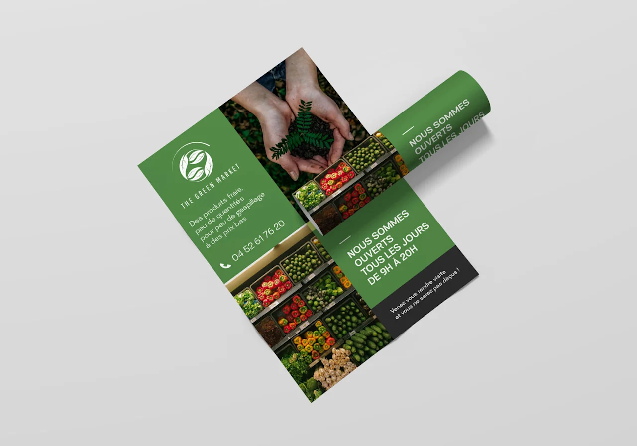 Affiche A3 recyclée
