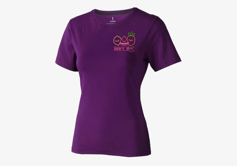 T-shirt manches courtes femme Nanaimo d'Elevate™ prune