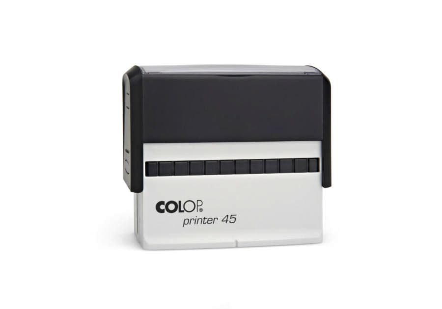 Sello automático de plástico largo - 24 x 81