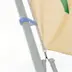 Drapeau pour mat avec potence 110g tissu ignifugé m1