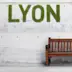 Lettre et logo dibond avec vegetal synthetique lyon