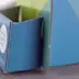Porte flyer en carton contrecolle 150g couchébrillant contrecolle