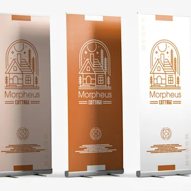 Menu signalétique et grand format roll up