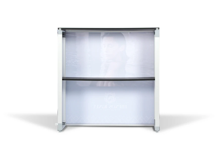 Mostrador de tela - Vista posterior