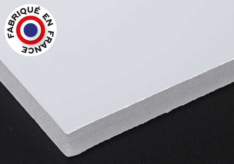 Panel publicitario ecológico fabricado con cartón pluma de 10 mm