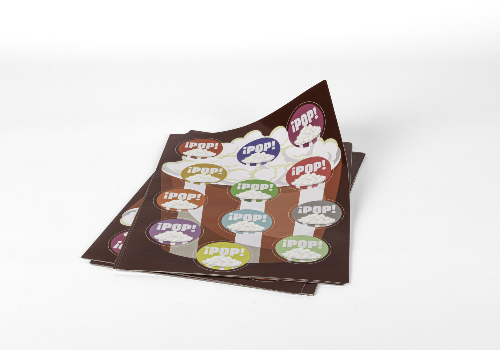 Stickers en pliego Pop
