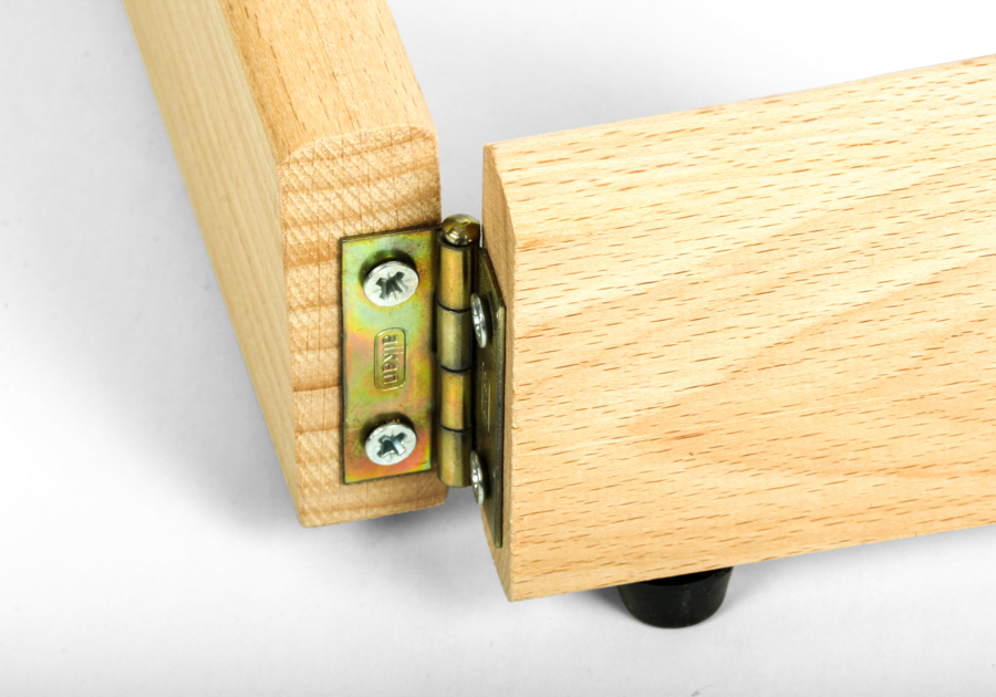 Chevalet en bois charnière pour replier la structure